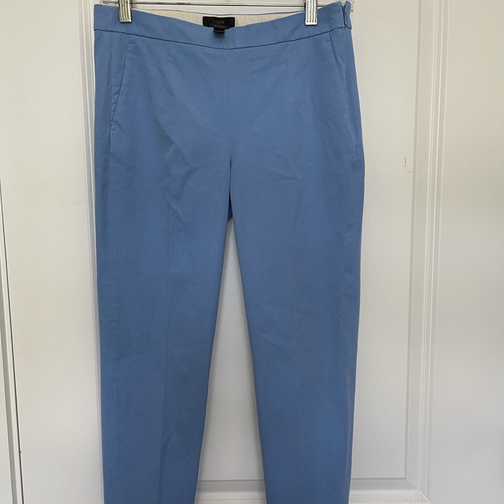 J. Crew Blue Martie Capris 4p
